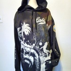 California mens hoodie.size XL